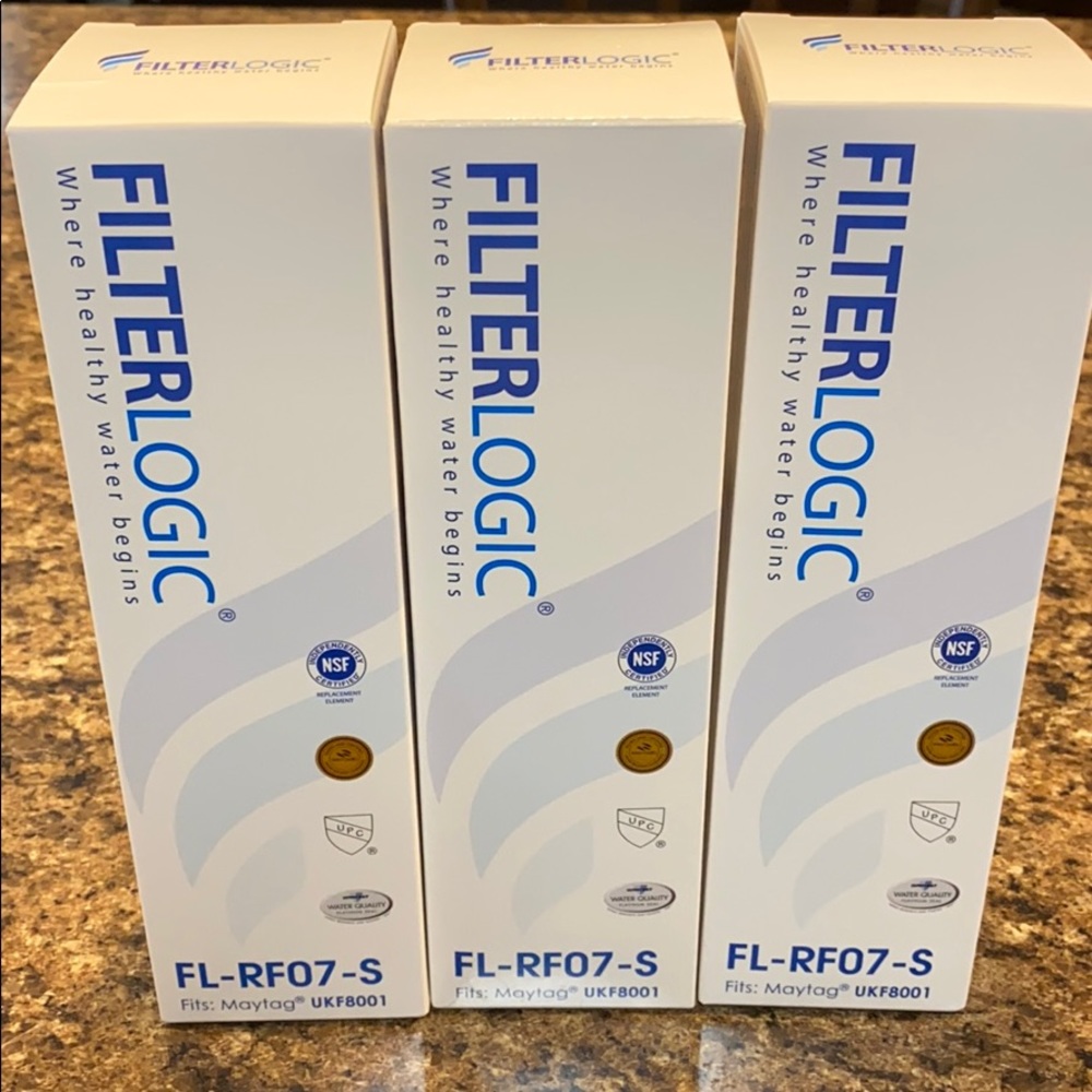 〰️NEW YEARS BLOWOUT TIL 01/03/26 NIB FILTERLOGIC fridge H2o filter ONLY 1 LEFT!
